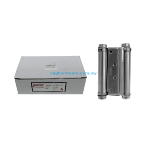 AMAN 4″ Stainless Steel Double Spring Hinges - Image 1