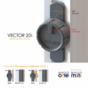 VITALLY Bi-Fold Mini Pro Aluminium Door - Image 4